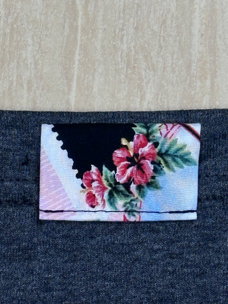 Hawaii Girl Stamp Pocket Tee