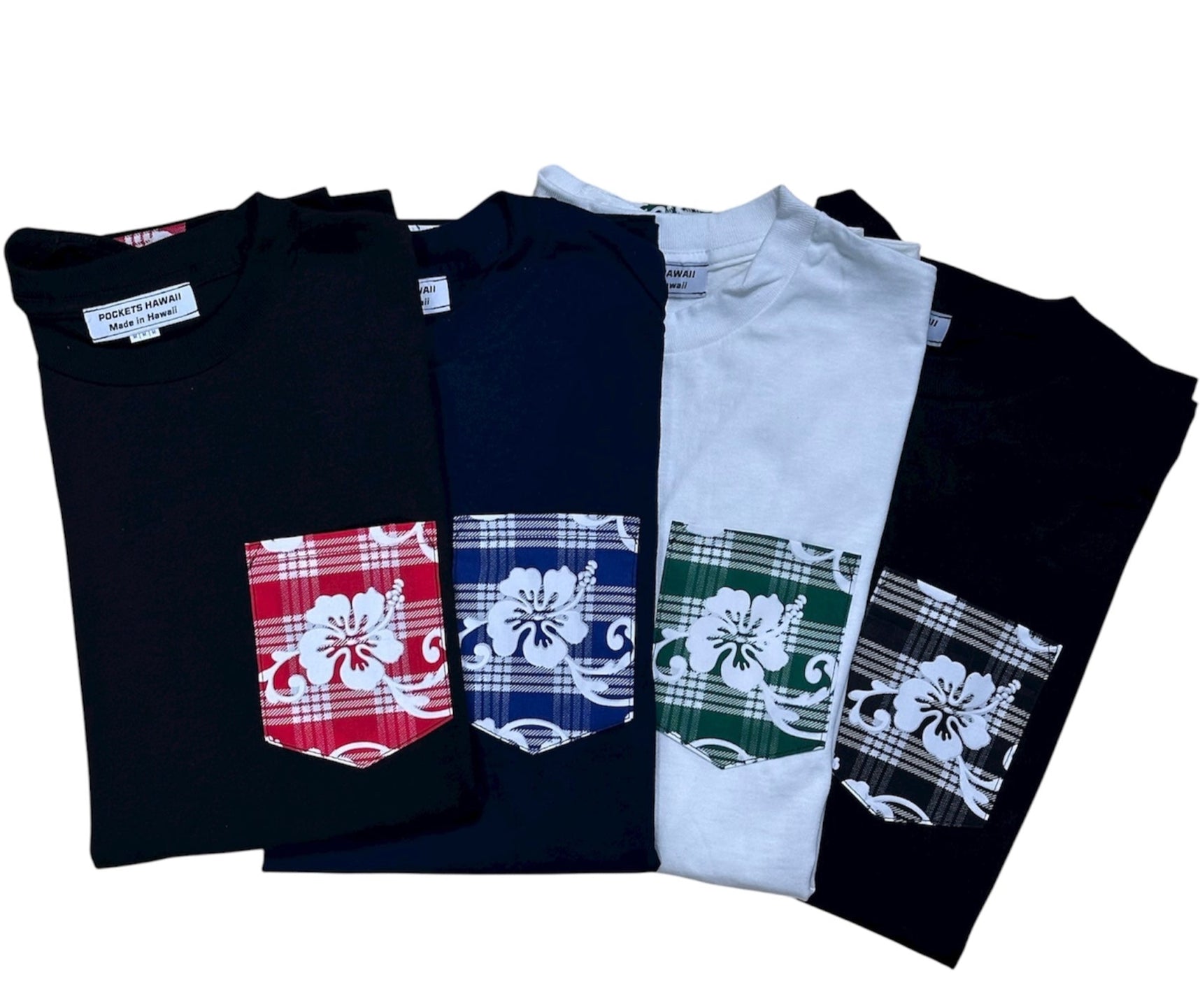 Hibiscus Palaka Pocket Tee