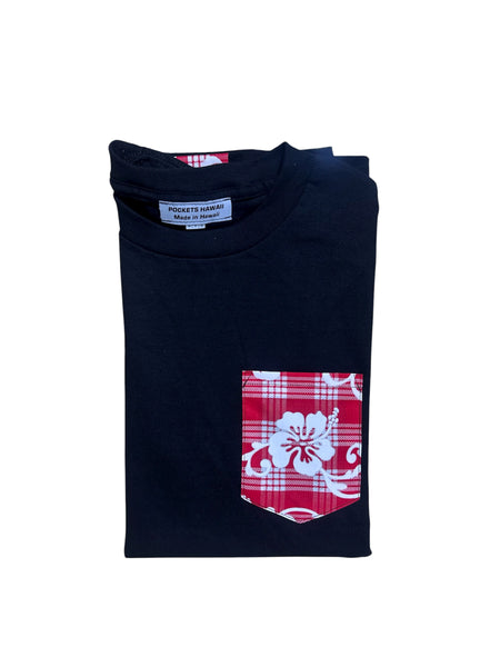 Hibiscus Palaka Pocket Tee