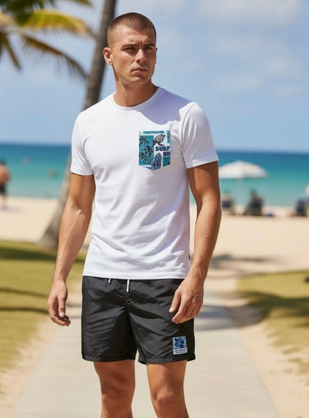 Blue Hawaii Surf Matching Set