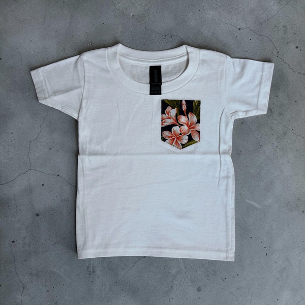 Kids Matching Hawaiian Plumeria Set