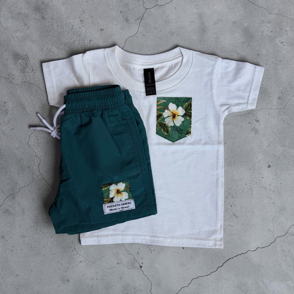 Kids Matching Hibiscus Set