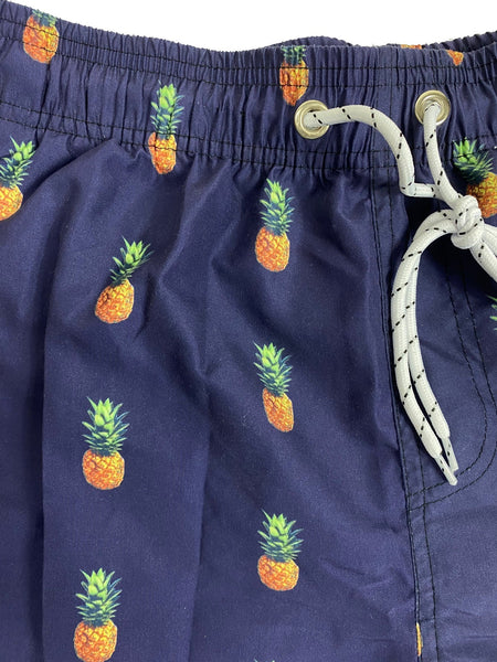 Tropical Pineapple Swim Trunks