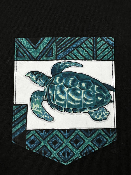 Hawaiian Turtle Pocket Tee